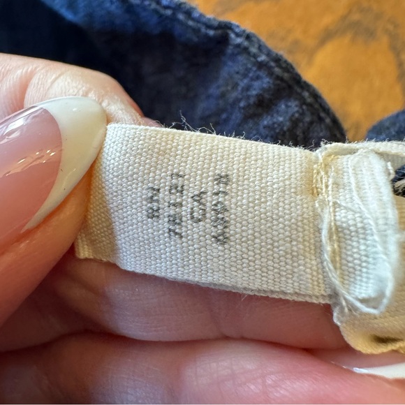 Eileen Fisher Organic Linen Shift Dress Resortwear Pockets popover Dress. - Picture 6 of 12